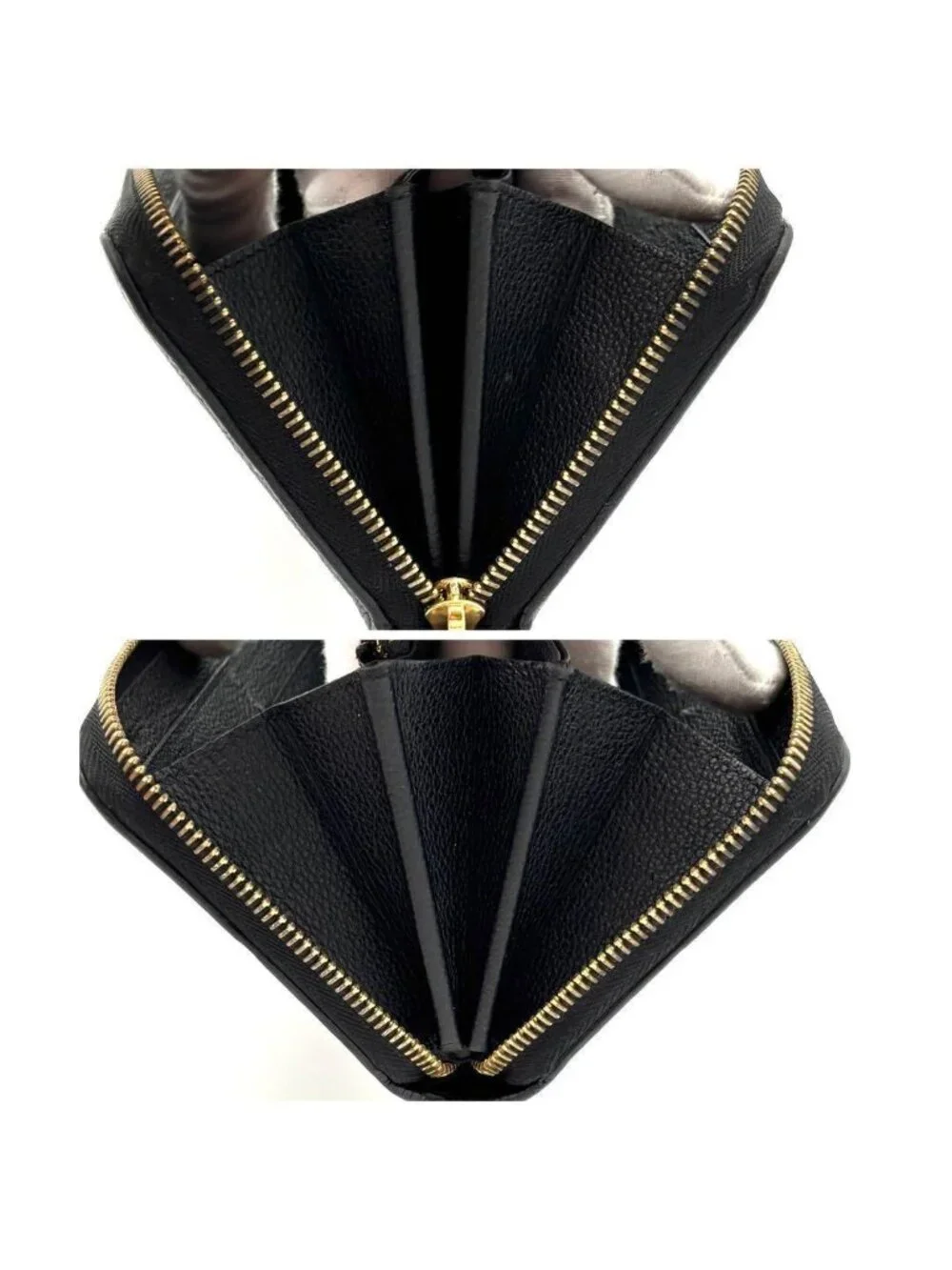 Louis Vuitton Wallet Zippy Monogram Black